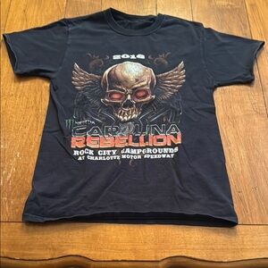 Carolina Rebellion Black Graphic T-Shirt